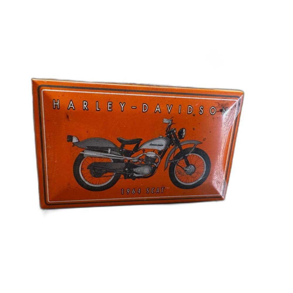 Harley Davidson tin - 1964 Scat - sealed matches tin 1998
